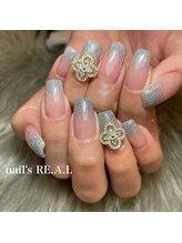 ネイルズリアル 倉敷(nail's RE.A.L)/ラメグラデーション