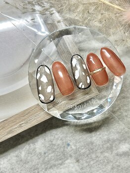 ルミライズ(Lumirise)/大人ヒョウ柄ネイル