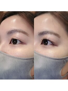 パーソナルアイラッシュ(PERSONAL EYELASH)/まつ毛パーマ+LEDエクステ