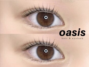オアシス(oasis)の写真/ナチュラル派の方に朗報★美しく印象的な目元に仕上げます◎[お客様目線]を大切にしている接客・提案が魅力
