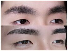 キュアバイアニーアンドジーノ(Qa by Annie&Gino)の雰囲気（【メンズもOK】美眉スタイリングで垢抜け目元。）