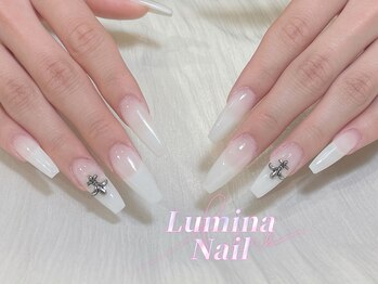 ルミナ 渋谷店(LUMINA)/チップワンカラー＋パーツ追加