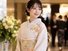 【訪問着着付け】結婚式・お宮参りに♪　45分