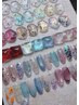 【Newクーポン】40種類以上の中から5本選べる定額nail ￥5500