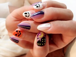 ハロウィンネイル