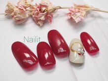 ネイリット 銀座(Nailit)/エレガントネイル¥7800【¥8580】