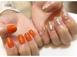 ニュアンス☆くすみオレンジ