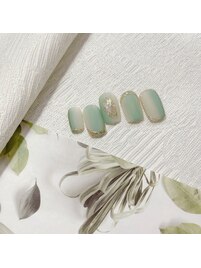 ミラーアートネイル