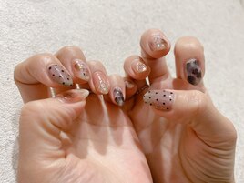 成人式和柄！梅の花＊.・.