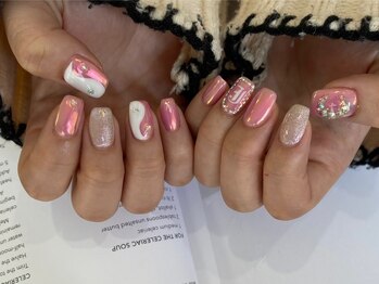 シェリーラメール 池袋店(cherie la mer)/陰陽ネイル