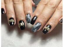 ビューティーサロン エムスタイル(M-style)/大理石×リング