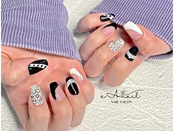 エアネイル(eA NAIL)/手描きアート/持ち込み/¥14300