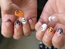 ハロウィンネイル