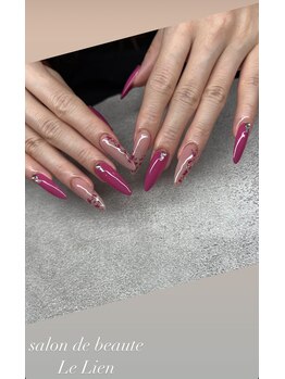 サロンドボーテ ル リアン(Salon de beaute Le Lien)/チップ長さだしアート