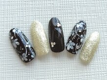 ビーケア 自由が丘店(B.care)/フラワーネイル￥6480