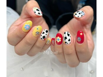 エムジーネイル(Mg Nail)/持込シールアニマル