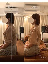 ロアー 赤坂店(RAWR)/巻肩、ストレートネック改善！