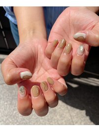 パラジェル 秋ネイル 定額