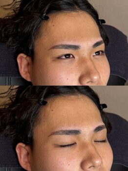 ソート 水戸(soat)/【メンズアイブロウ】垢抜け眉