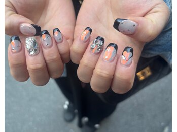 mikaフレンチネイル