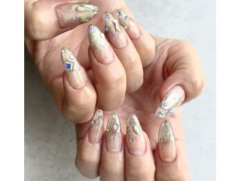 ヴォーグ(VOGUE)/マグネット×ストーンネイル
