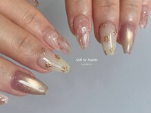 アミ バイ アメリ(AMI by Amelie)/お花ニュアンスネイル:mikako