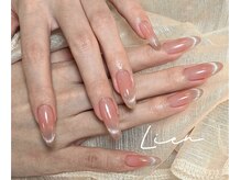 Lien nailsalon【長さだし専門店】パラジェル・フィルイン導入/チークマグネットネイル