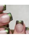 mirror french nails