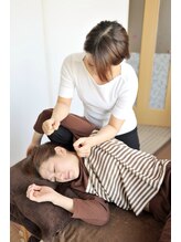 アネラ 西陣本店(anela)/ぐーっと伸びる♪