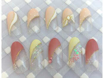 ネイルサロン ビジュードゥ(Nailsalon Bijoux doux)/デザインネイル♪¥6800!!