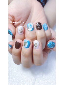 レインボーネイルズ(Rainbow nails)/イメージ モチーフ ネイル