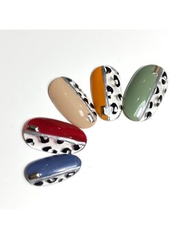 エトワール 大垣店(Etoile)/ヒョウ柄ネイル