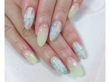 ネイルサロン ビューティーマジック 川口店/フラワーネイル ジェルネイル
