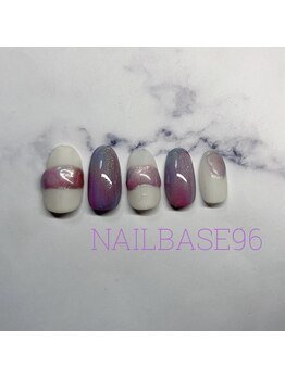 ネイルベースキュウロク(NAILBASE96)/梅雨ネイル