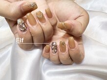 エルフ 恵庭店(Elf)/【HAND】お任せネイル¥7700