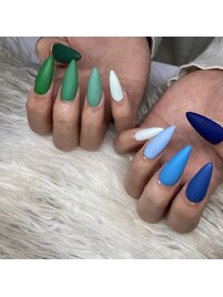 ちぐはぐネイル☆