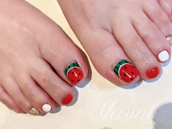 アクイユ 銀座店(ACCUEIL)/スイカネイル