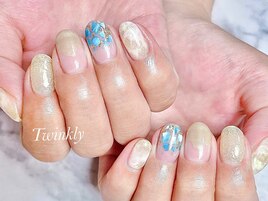 こだわりアートのseasonネイル