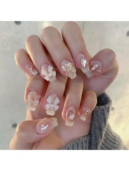 クイーンズビューティーサロン 新宿本店(Queen's beauty salon)/チップ長さだしやりつけ放題