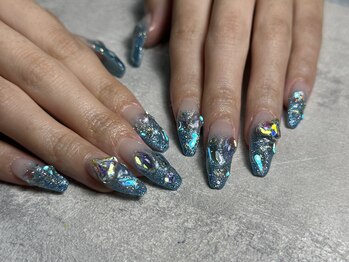 ネイルサロン 虹色/デザインコース【B】