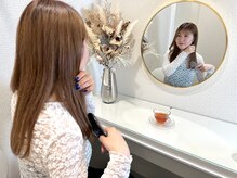 フィオーレ 佐賀巨勢店(Feaure)/ 施術後はメイク直しも◎