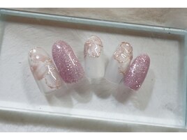 ニュアンスフラワーネイル