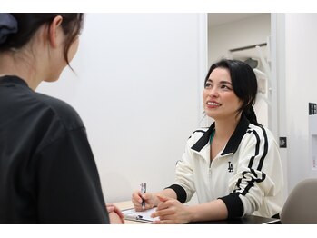 GNHボディメイクジム(GNH Body Make Gym)/まずは入念にカウンセリング