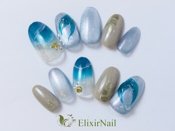 エリクサーネイル 池袋(Elixir Nail)/定額cやり放題/クーポン使用