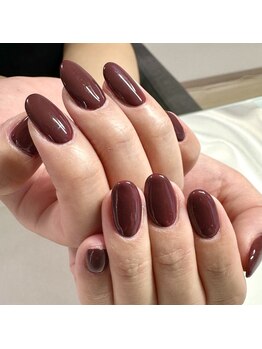 ミクスチャー(mixture)/ボルドーワンカラー