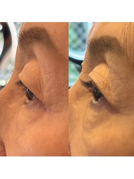 ルーム ノヘア(Room nohea)/フラットラッシュ(70代のお客様)