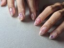 フラワーニュアンスネイル