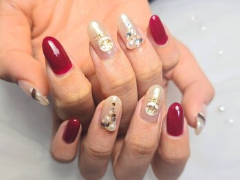 ネイルバイピヌ(nail by pinu)/クリスマス限定デザイン
