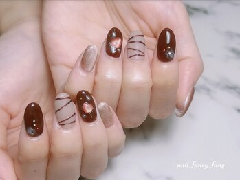ネイル ファンシーファング(nail_fancy_fang)/季節の定額デザイン【2月】