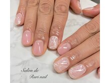 サロンドルリネイル(salon de Ruri nail)/大理石ネイル♪
